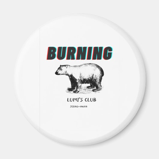 Burning Classic Magneet (Voorkant)