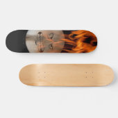 Burning Face Skateboard (Horz)