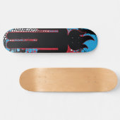 Burning Head Skateboard (Horizontaal)