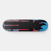 Burning Head Skateboard (Horizontaal)
