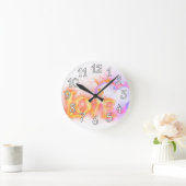 Burning Love Horloge murale (Maison)