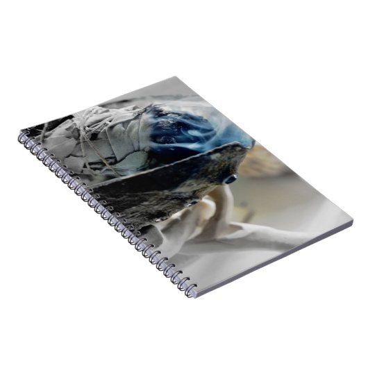 Burning Sage Smoking Metaphysical Esoteric Journal Notitieboek (Rechterzijde)