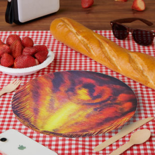 Burning Sky Papieren Bordje