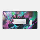 Burning Vengeance Gaming Desk Mat | vlammousepad (Keyboard & Muis)