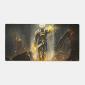 Burning Vengeance Gaming Desk Mat | vlammousepad (Voorkant)