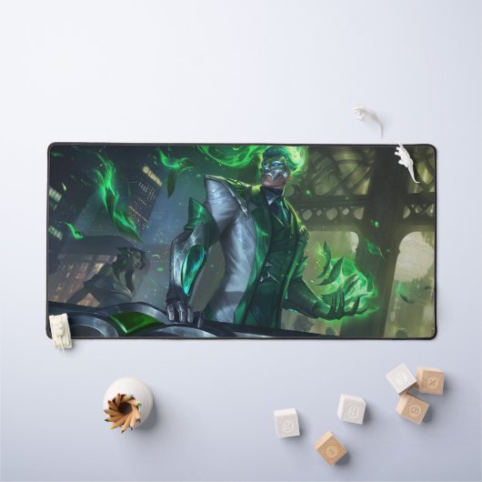 Burning Vengeance Gaming Desk Mat | vlammousepad (Kindertafel)
