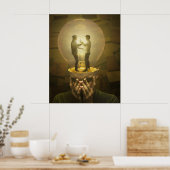 Burnout bestrijden poster (Keuken)