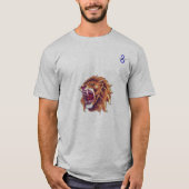 Burnout T-shirt Lion (Voorkant)