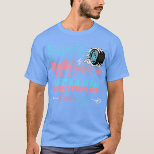 Burnouts or Bows Memaw houdt van je sekse T-shirt