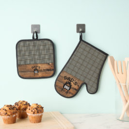 Burns Check Original Schotse Tartan Ovenwant & Pannenlap Set