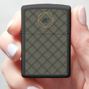 Burns Check Schotse Clan Tartan Zippo aansteker