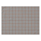 Burns Check Scottish Brown Black Pset Pattern  Tafelkleed (Voorkant (Horizontaal))