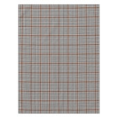 Burns Check Scottish Brown Black Pset Pattern  Tafelkleed (Voorkant)