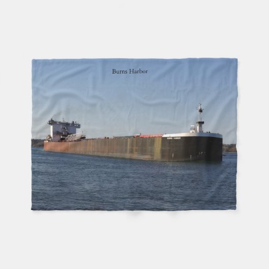 Burns Harbour fleece deken (Voorkant (Horizontaal))