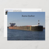 Burns Harbour-postkaart Briefkaart (Voorkant / Achterkant)