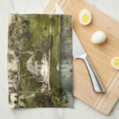 Burn's Monument, Ayr, Schotland Theedoek (Quarter Fold)