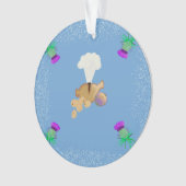 Burns Night lucht bewerken Ornament (voorkant)
