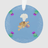 Burns Night lucht bewerken Ornament (voorkant)
