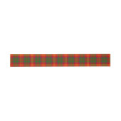 Burns Scottish Tartan Belly Band Uitnodigingen Wikkel (Vlak)
