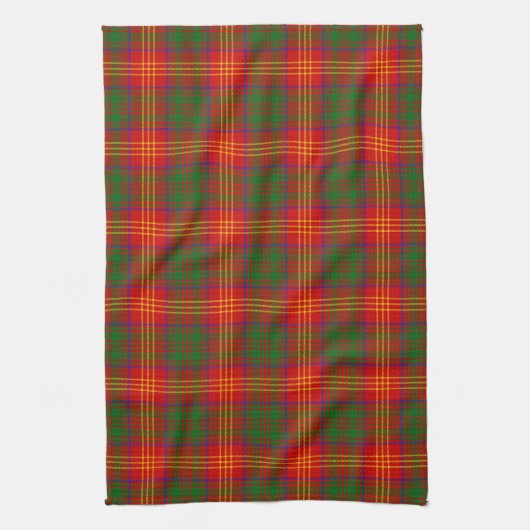 Burns Scottish Tartan Pset Theedoek (Verticaal)