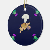 Burns supper keramisch ornament (Links)