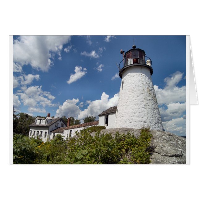 Burnt Island Light, Maine (Devant horizontal)