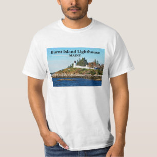 Burnt Island Lighthouse, Maine T-Shirt