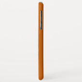 Burnt Orange iPhone XS Max Coque (Dos/Gauche)