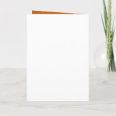 Burnt Orange Modern Photo Graduation Invitation (Dos)