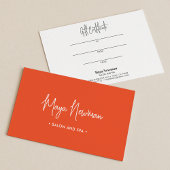 BURNT ORANGE SIGNATURE Monogram Carte cadeau