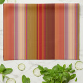 Burnt Orange Theedoek (Gevouwen)