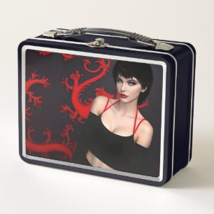 Burnt Out Souls metalen lunchbox