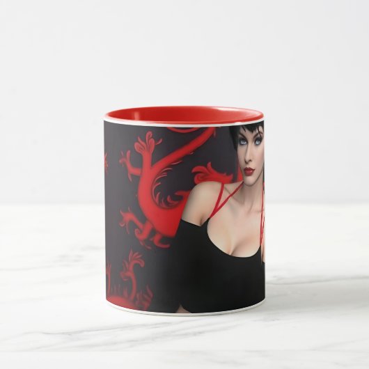 Burnt Out Souls mug Mok (Midden)