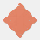 Burnt Sienna Bedankdoosjes (Uitgevouwen)