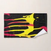 burons et éperons et bacchanal (Serviette à main)