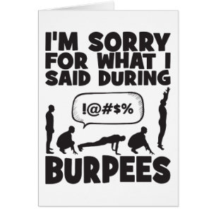 BURPEES - Drôle entraînement de nouveauté