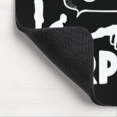 BURPEES - Funny Novelty Workout Muismat (Hoek)