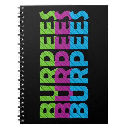 Burpees Notitieboek (Voorkant)