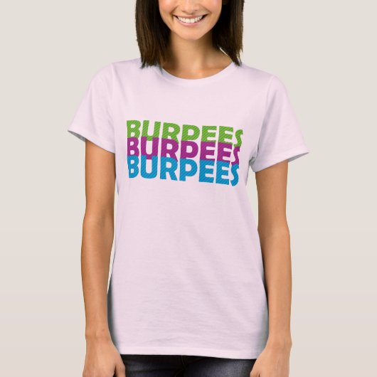Burpees T-shirt (Voorkant)