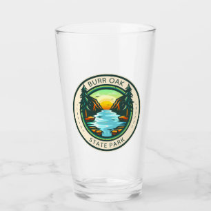 Burr Oak State Park Ohio Badge Glas