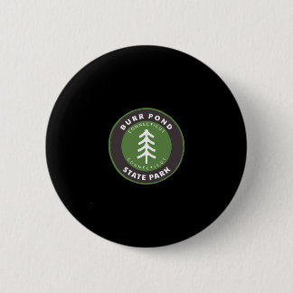 Burr Pond State Park Connecticut Ct Boom Dge Vakan Ronde Button 5,7 Cm
