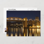 Burrard Bridge, Briefkaart Vancouver (Voorkant / Achterkant)