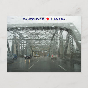 Burrard Bridge Vancouver Canada Briefkaart