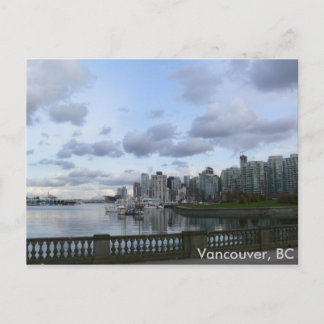 Burrard Inlet - Vancouver, BC Briefkaart