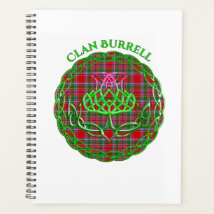Burrell Scottish Tartan Celtic Thistle