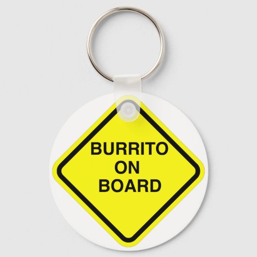 Burrito aan boord sleutelhanger (Voorkant)