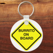 Burrito aan boord sleutelhanger (Voorkant)