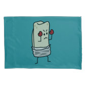 Burrito Boxer Fighter met Red Boxing Ghandschoenen Kussensloop (Voorkant)