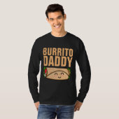 BURRITO DADDY PAPA MENS T-SHIRTS (Devant entier)