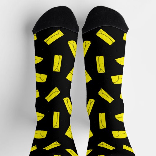 Burrito, Fajitas, Enchiladas Fun Tortilla Pattern Sokken (Top)